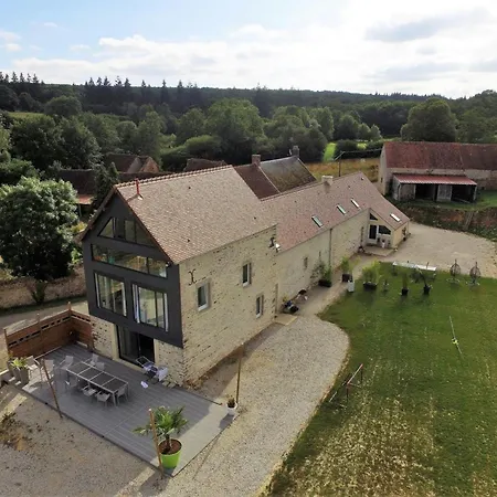 Maison Authentique Renovee 7ha, Etang, Confort Moderne, Ideal Pour Familles, Animaux Acceptes - Fr-1-497-53 Le Cercueil