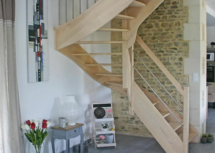 Maison Spacieux Pour Familles Avec Terrasse Et Animaux Acceptes - Fr-1-497-53 בית נופש